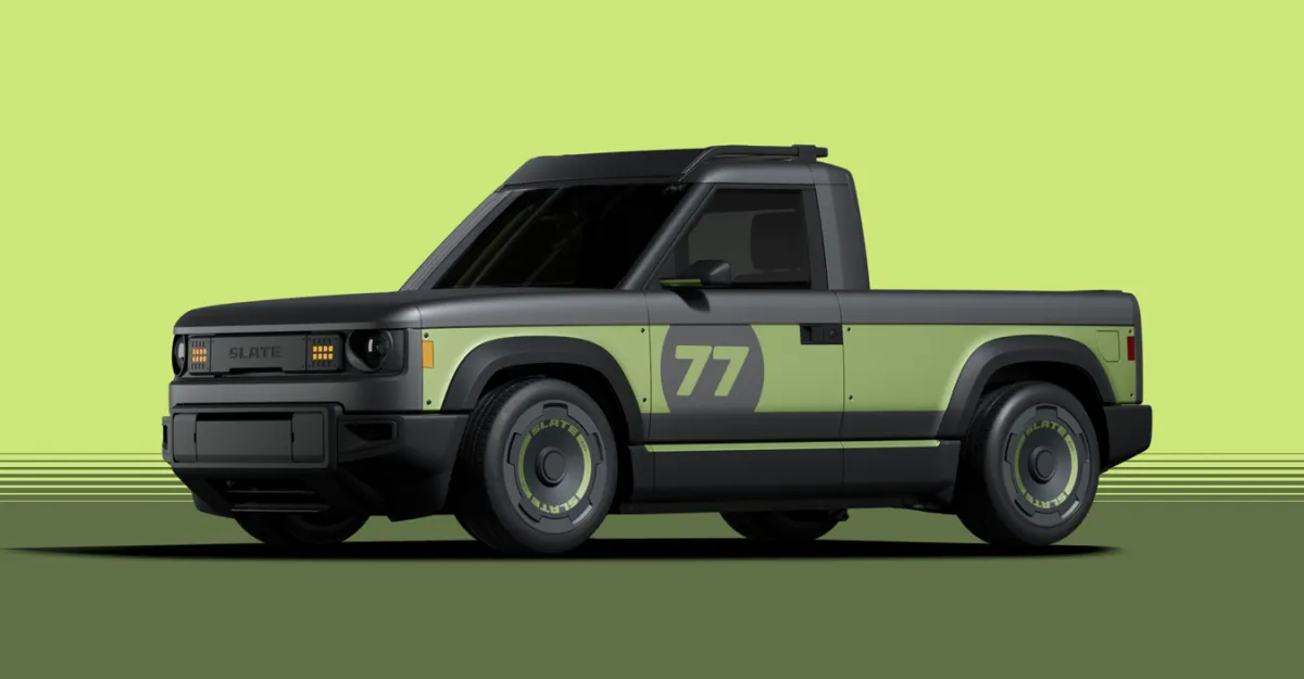 Slate truck