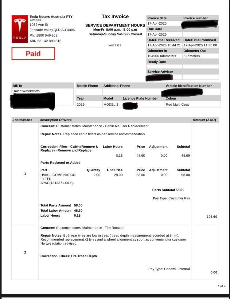 Tesla Home Service